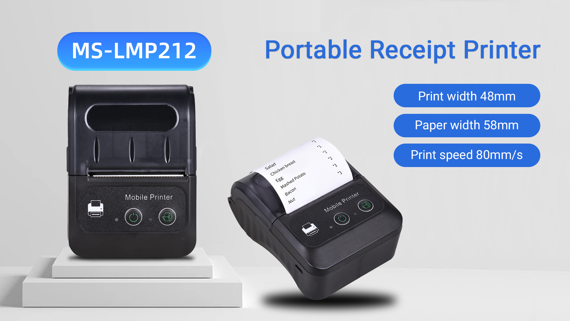 MASUNG  printer MS-LMP201 provides a solution for tax bills