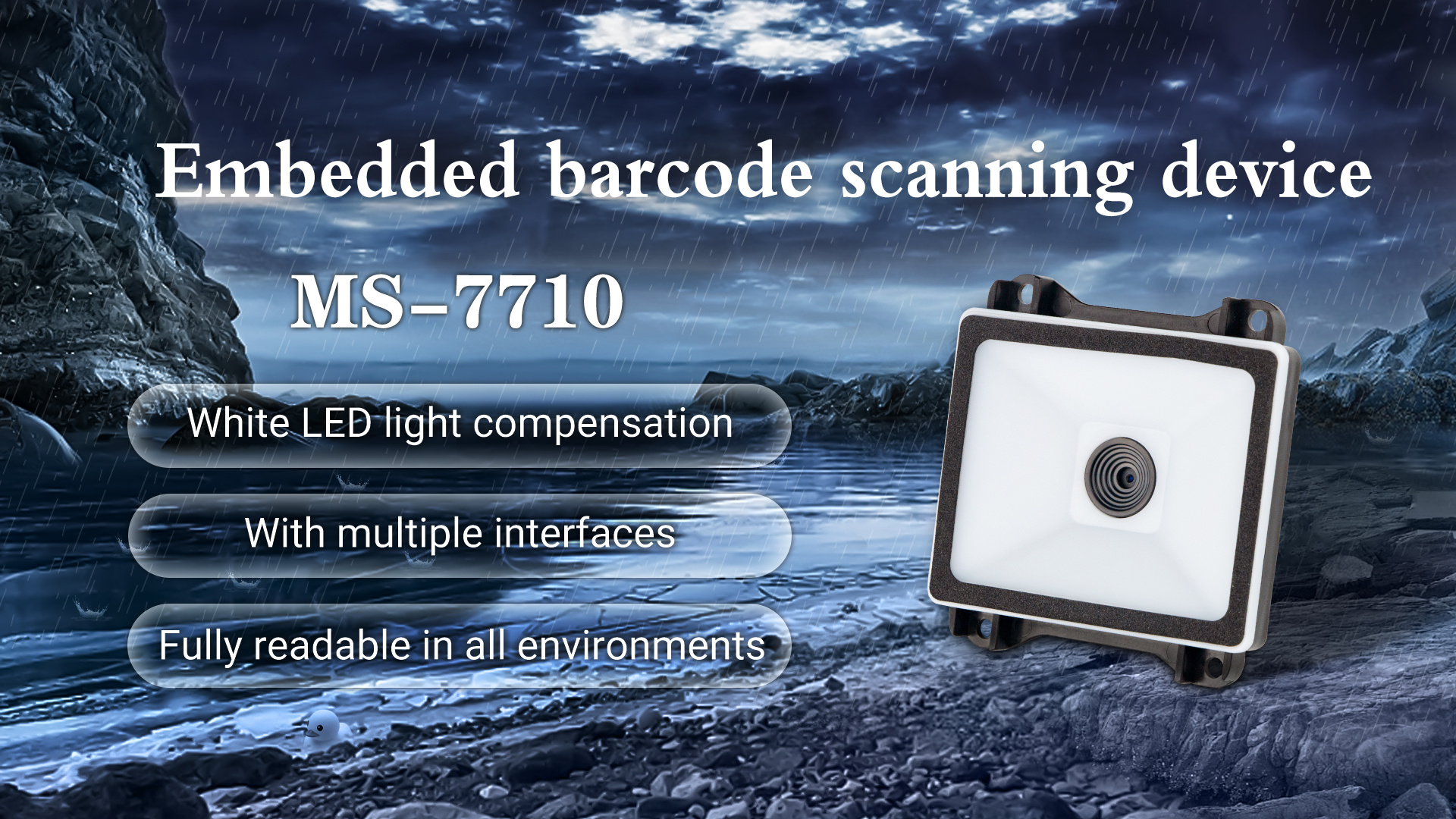 MASUNG  scanner MS-7710 provides solutions for catering self-service ordering machines
