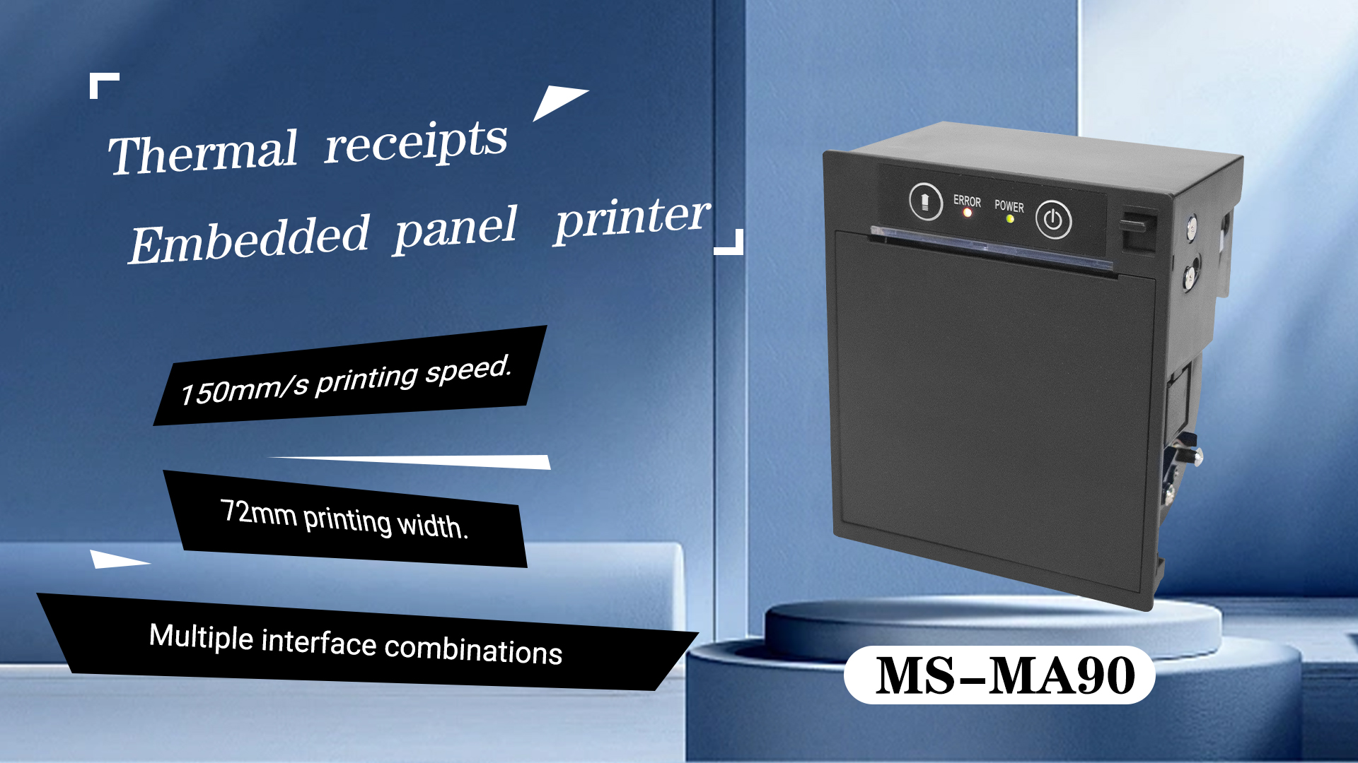  MASUNG Color Printer MS-MA90 Provides Solutions for New Retail and Many Other Industries