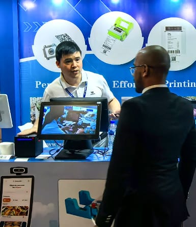 Touch Display POS Exhibition