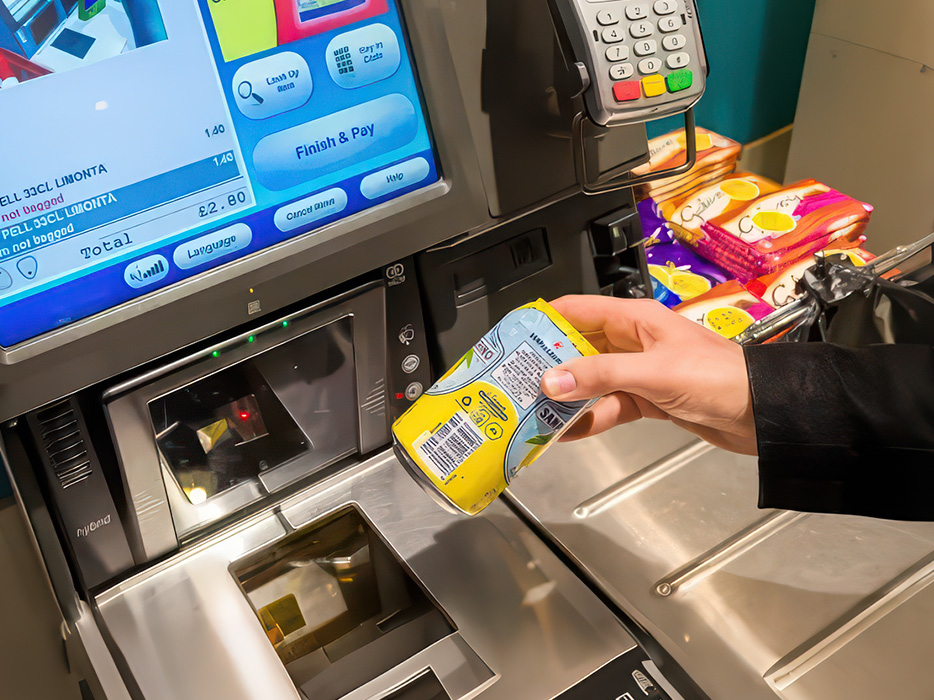 Self-service machine scan