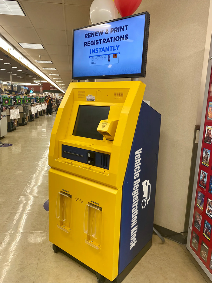 Vehicle Registration Kiosk