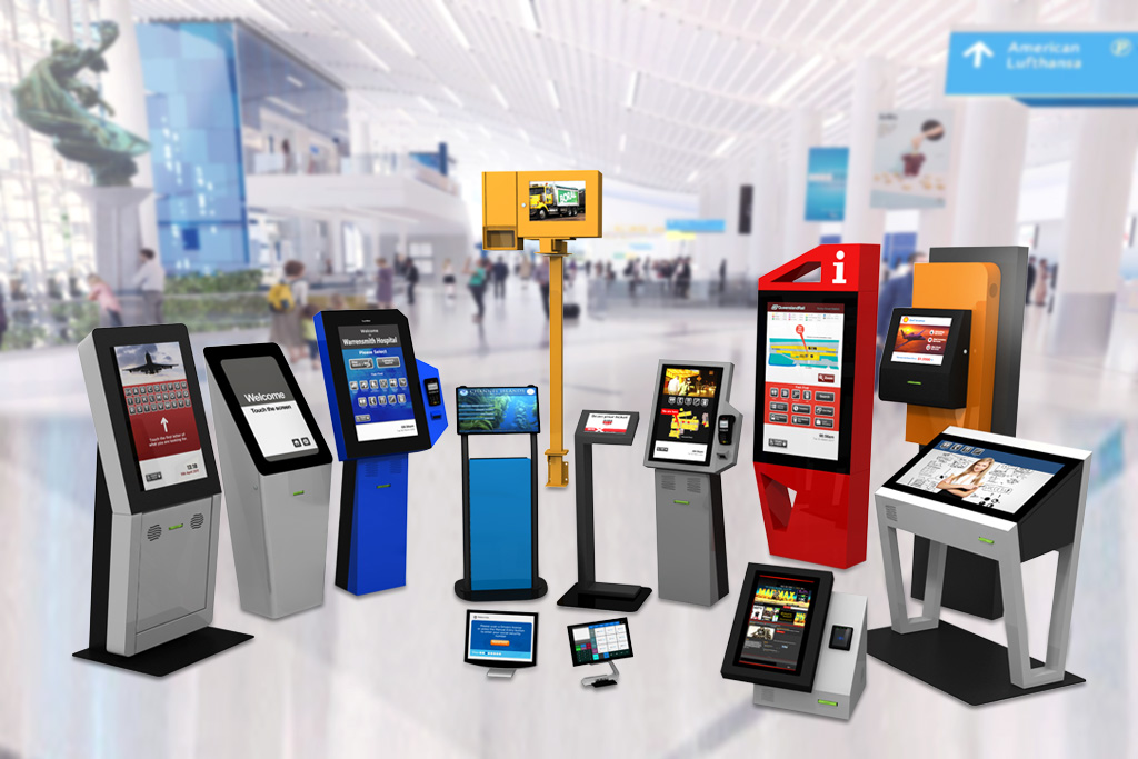Self-Service Kiosks for Multiple Application Scenarios