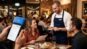 handheld POS terminal