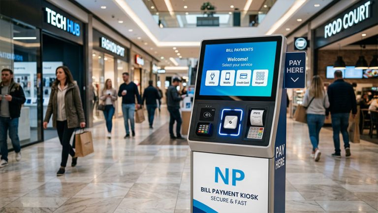 self service payment kiosk