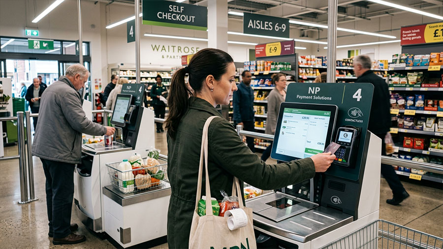 self service payment kiosk