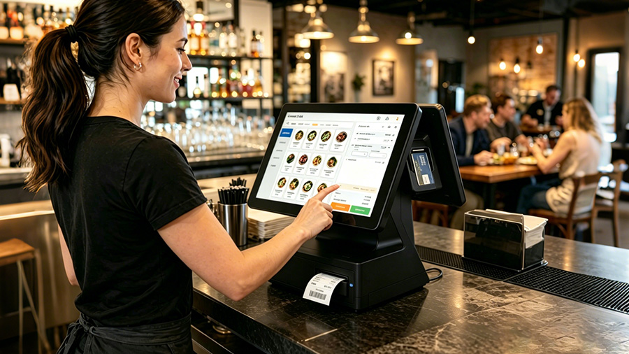 touchscreen POS system