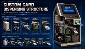 Custom Card Dispensing Structure