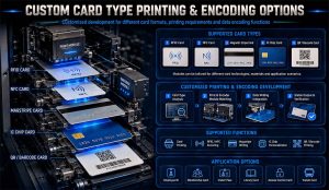 Customization of Self-Service Card Printers