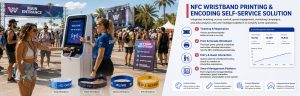 NFC Wristband Printing Kiosk