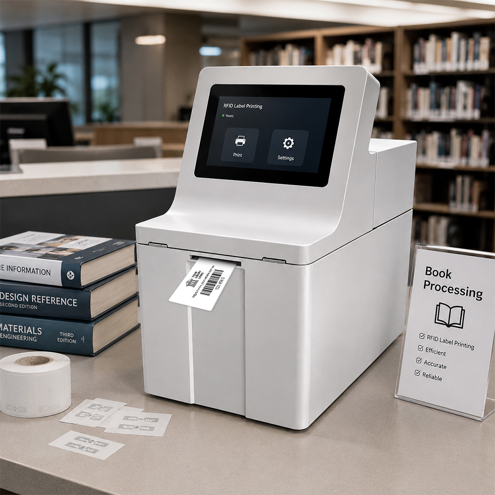 RFID Label Printing and Encoding Kiosk