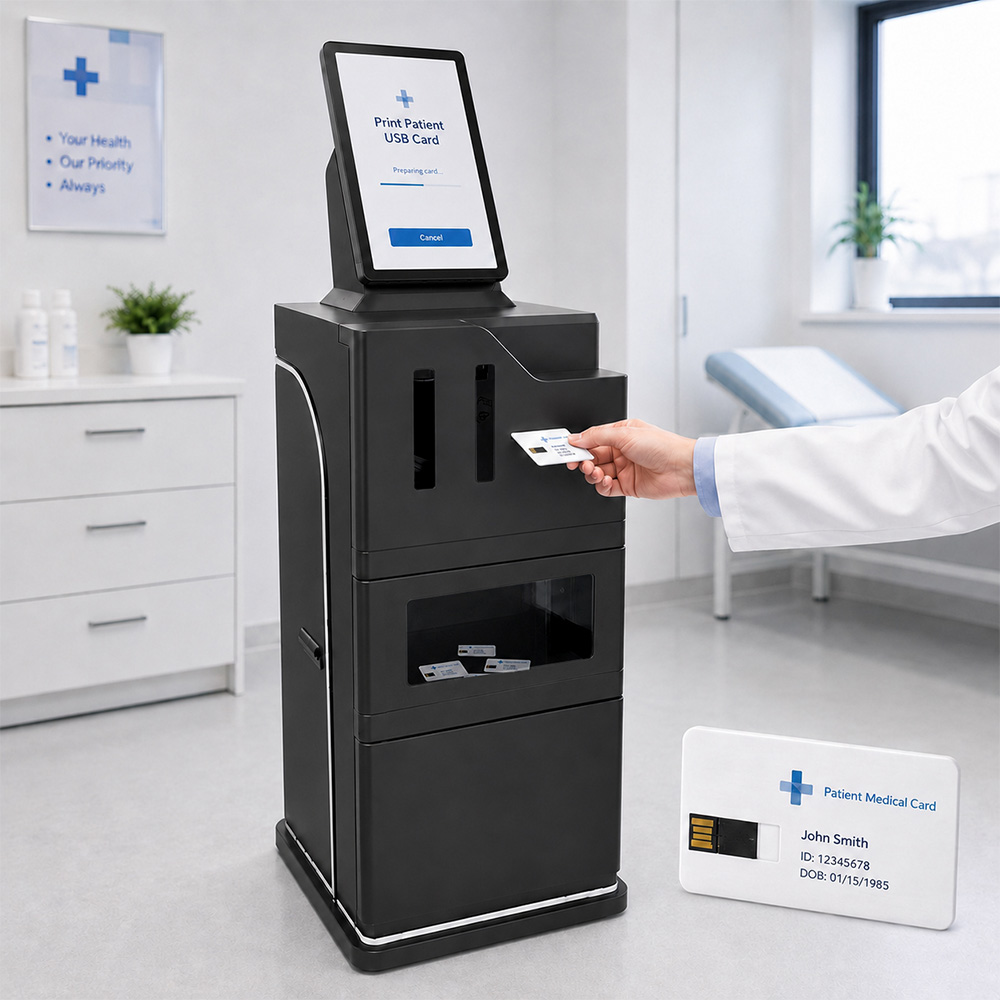 Self-Service Card Printing Kiosk