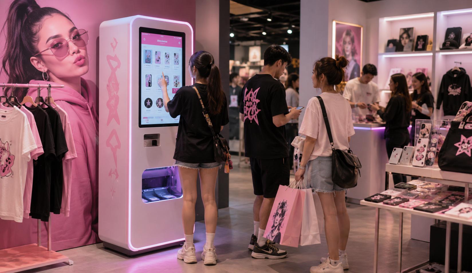 Brand Pop-Up Stores UV Kiosk