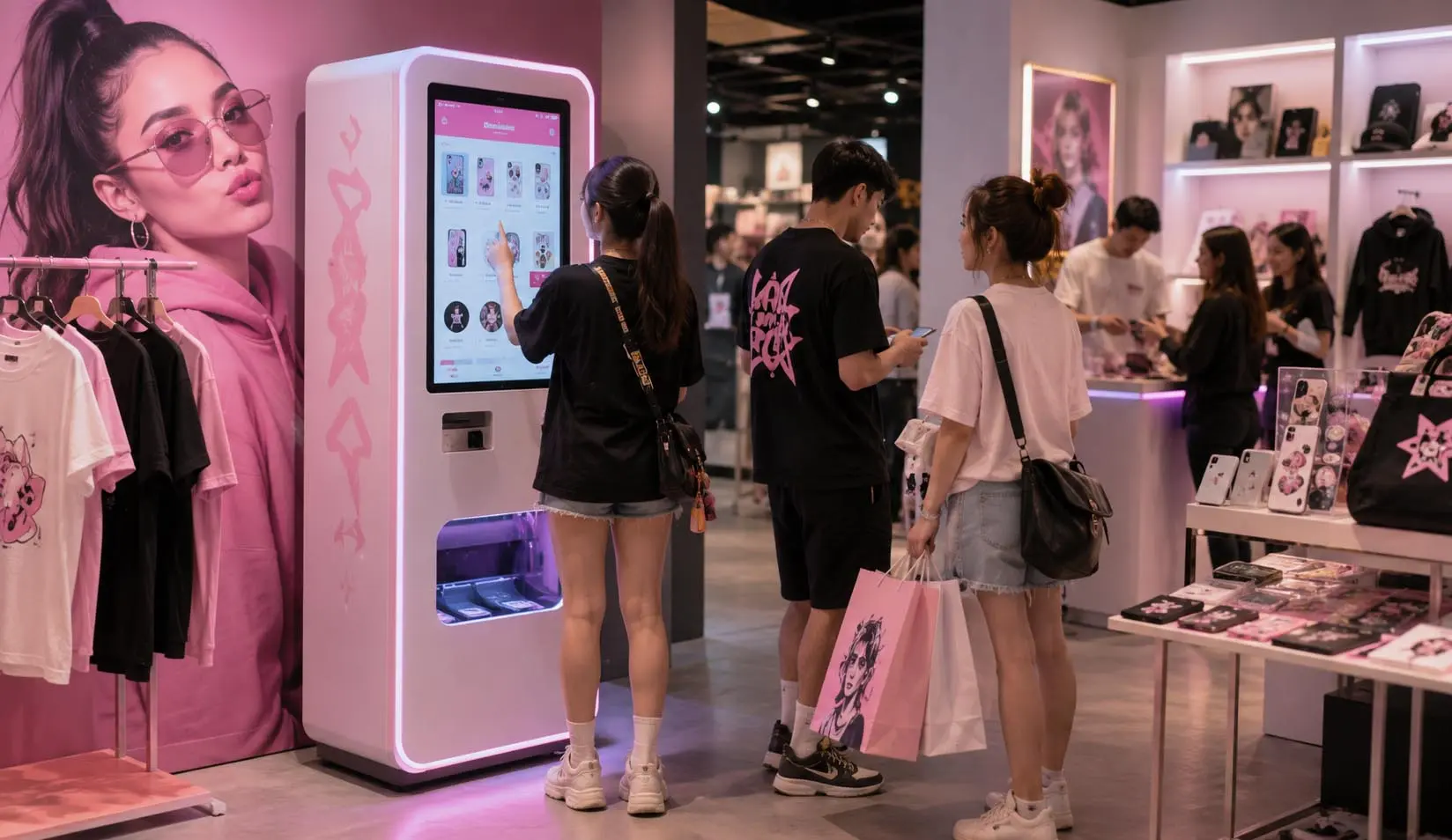 Brand Pop-Up Stores UV Kiosk