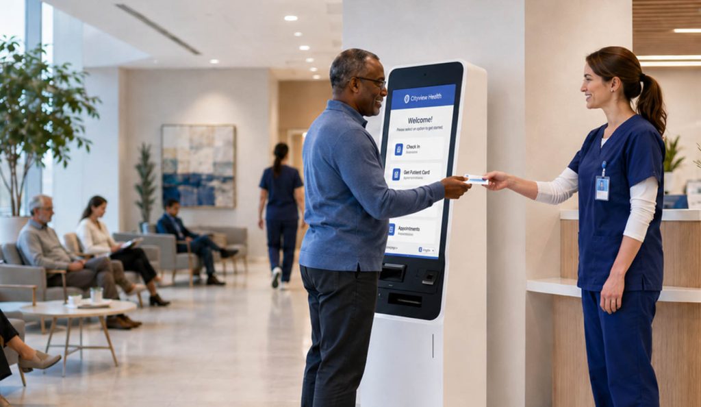Clinic Patient Card Kiosks