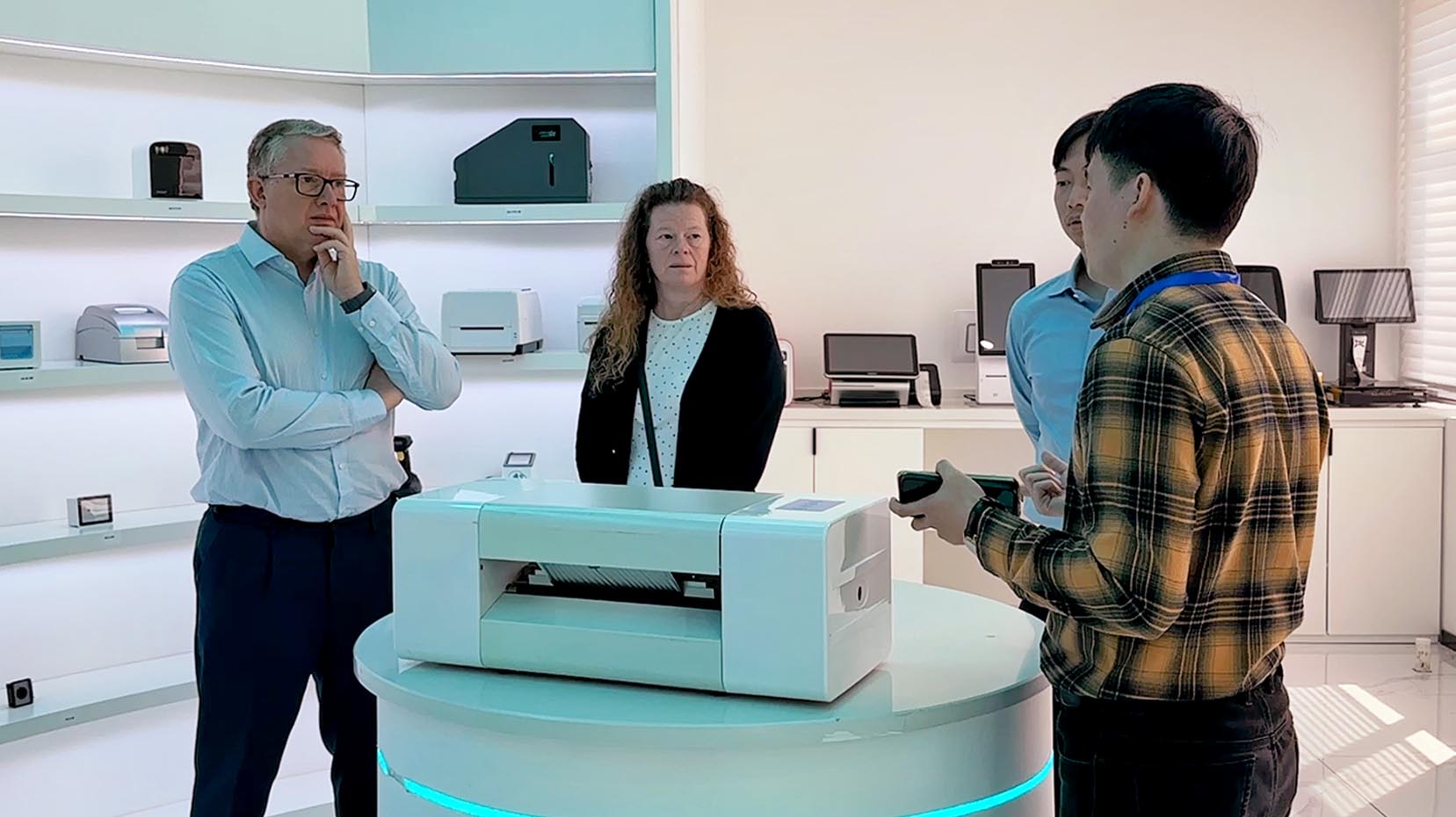 Kiosk Customer Visits