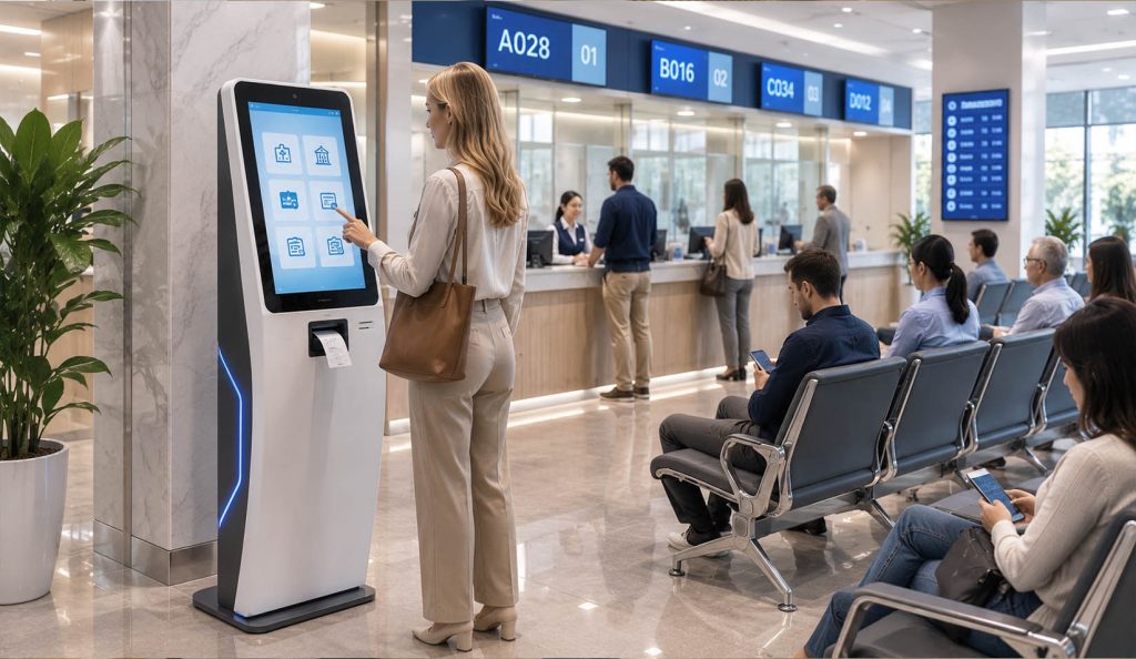 Queue Management Kiosk Solutions