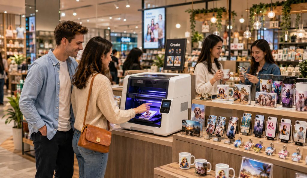 Retail Personalization UV Kiosk
