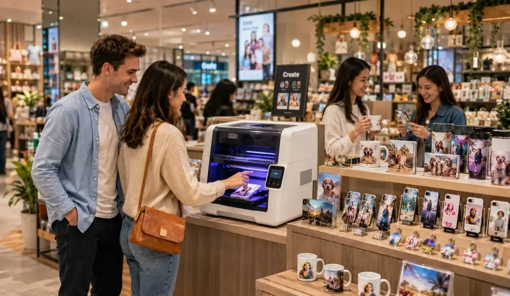 Retail Personalization UV Kiosk