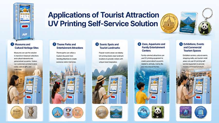 Self-Service Souvenir Printing Kiosk Self-Service Souvenir Printing Kiosk