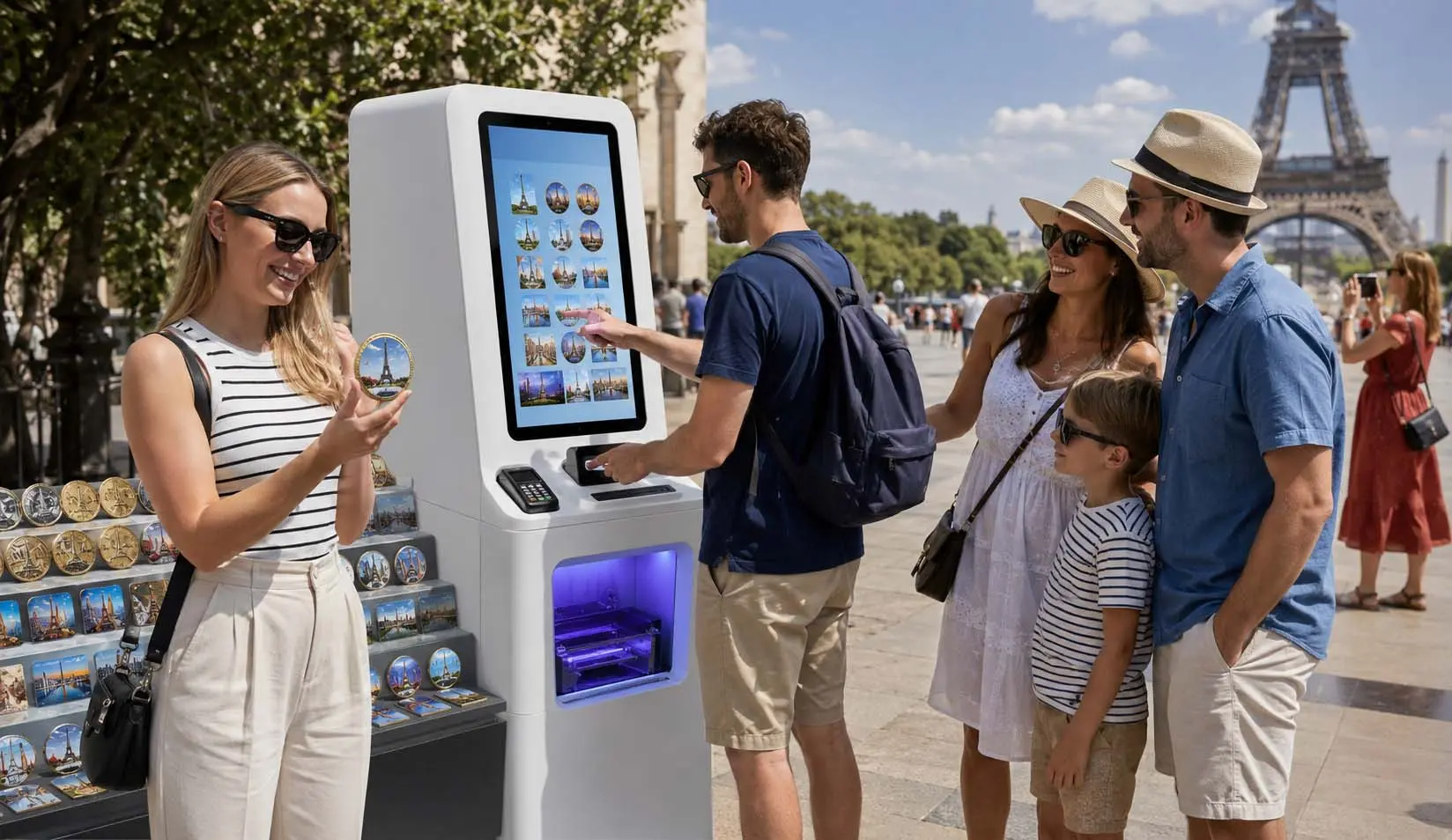 Tourist Attractions UV Kiosk