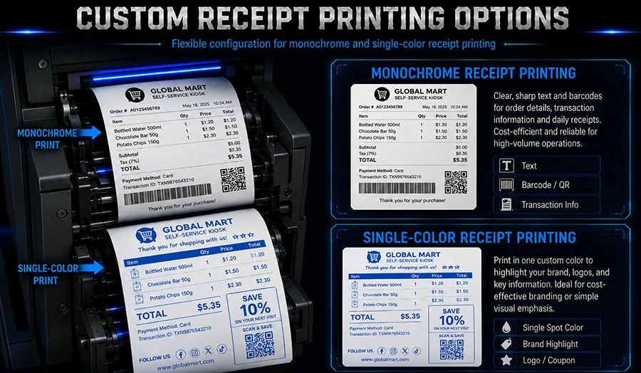 Color Receipt Printing Module