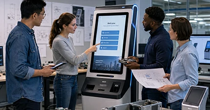 Custom Self-Service Kiosk