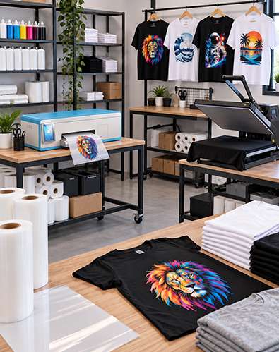 DTF Apparel Printing Studio