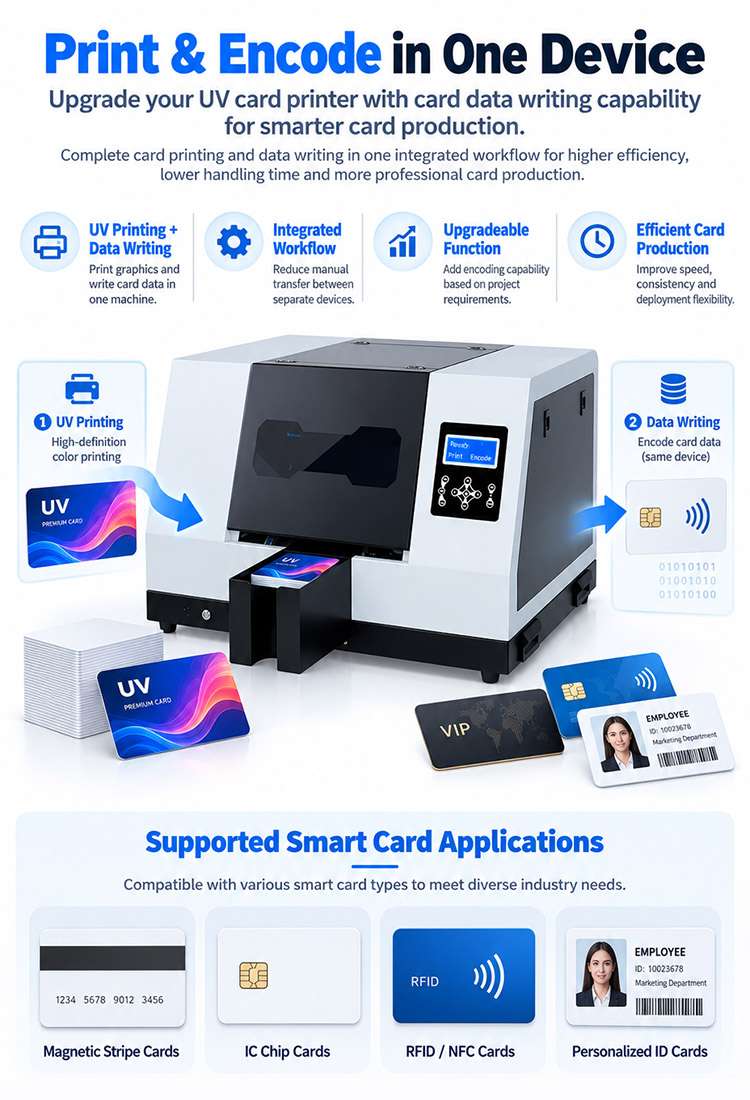 ID card printing machine