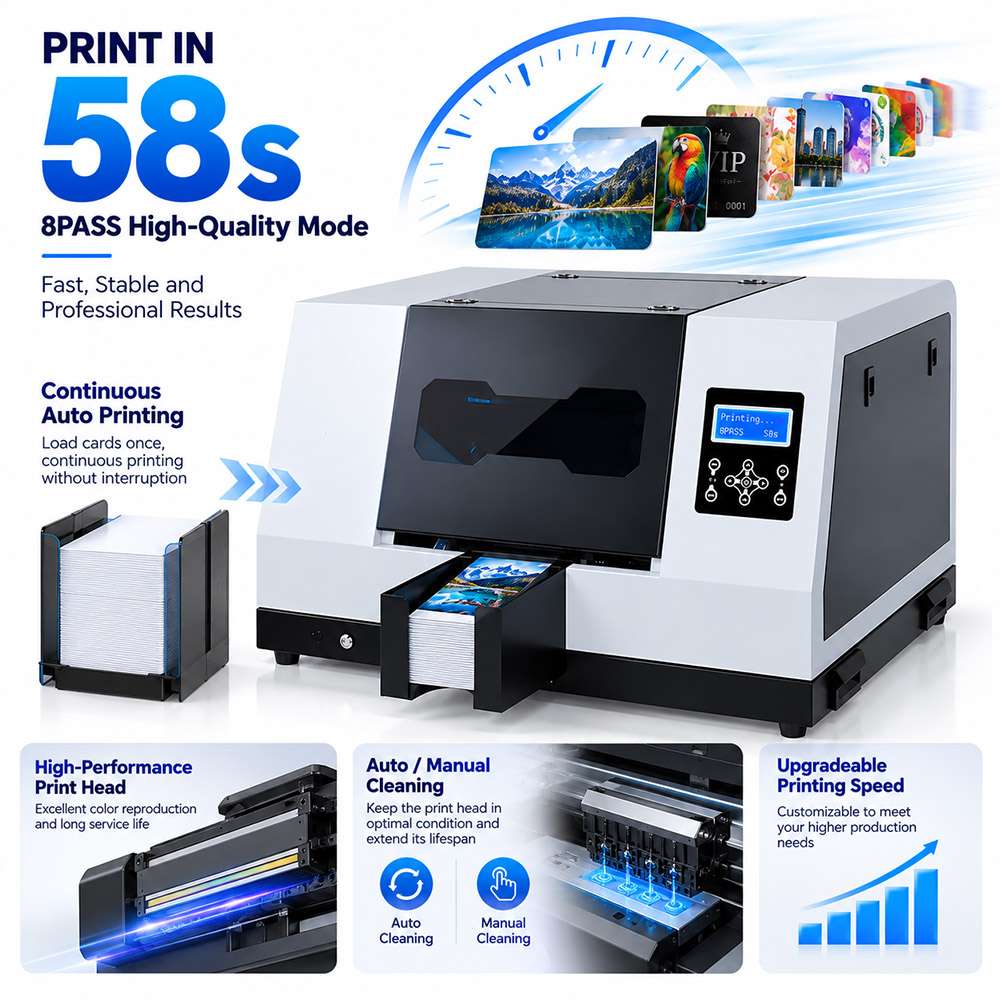 ID card printing machine