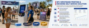 NFC Wristband Printing Kiosk