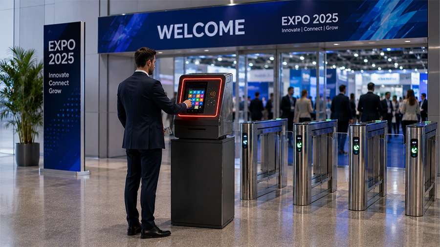 RFID Badge Printing Kiosk