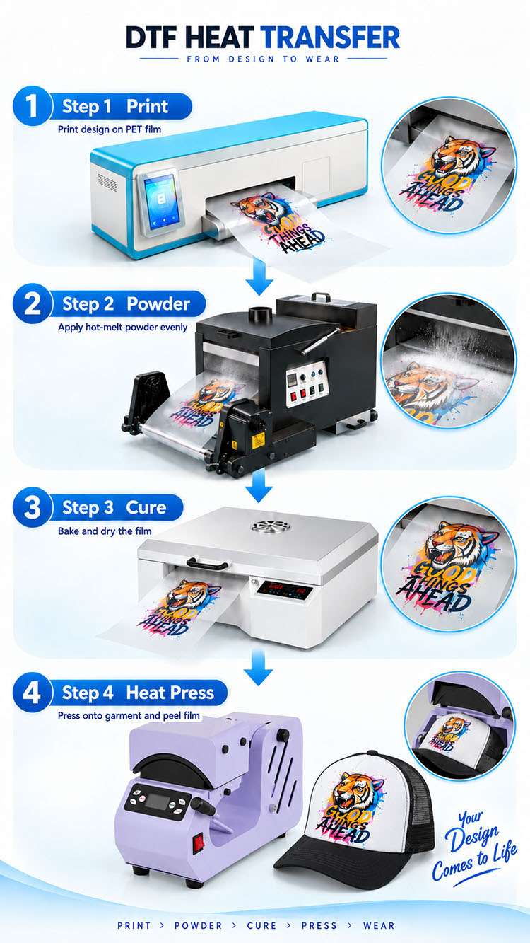 Cap Heat Press Machine