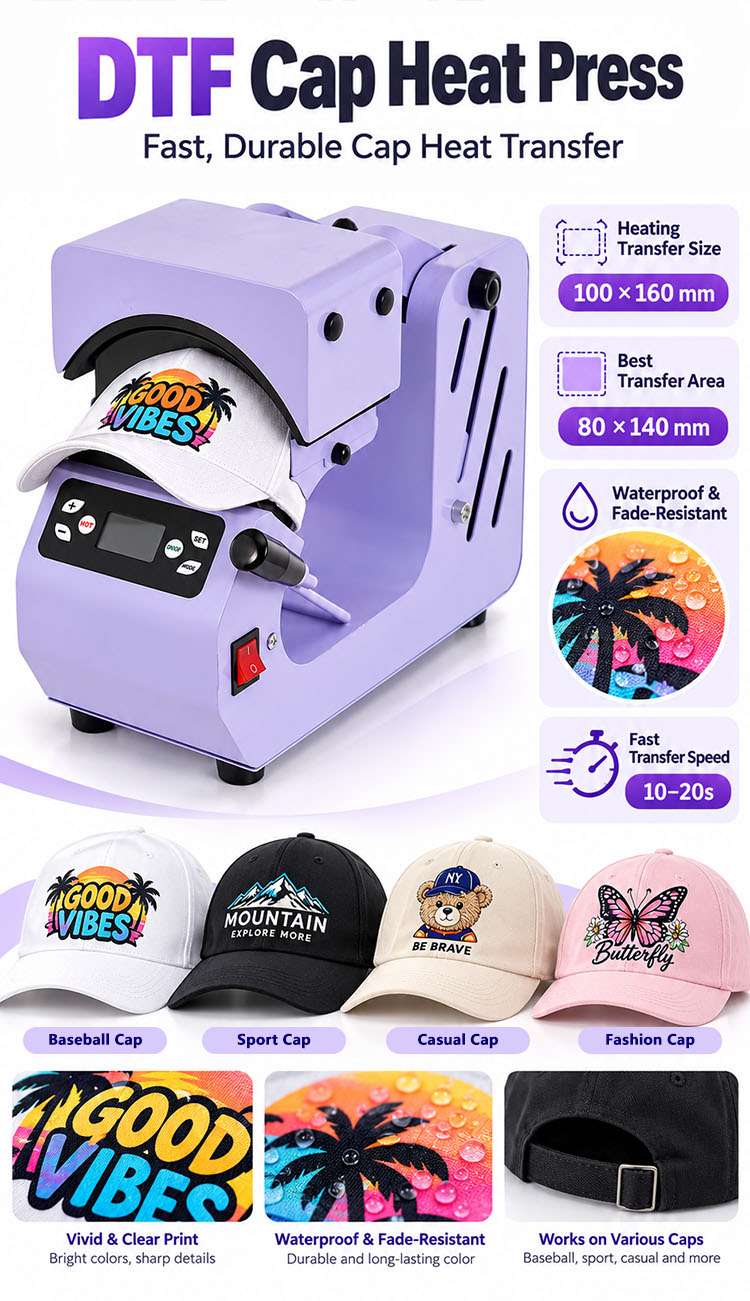 Hat Heat Press Machine