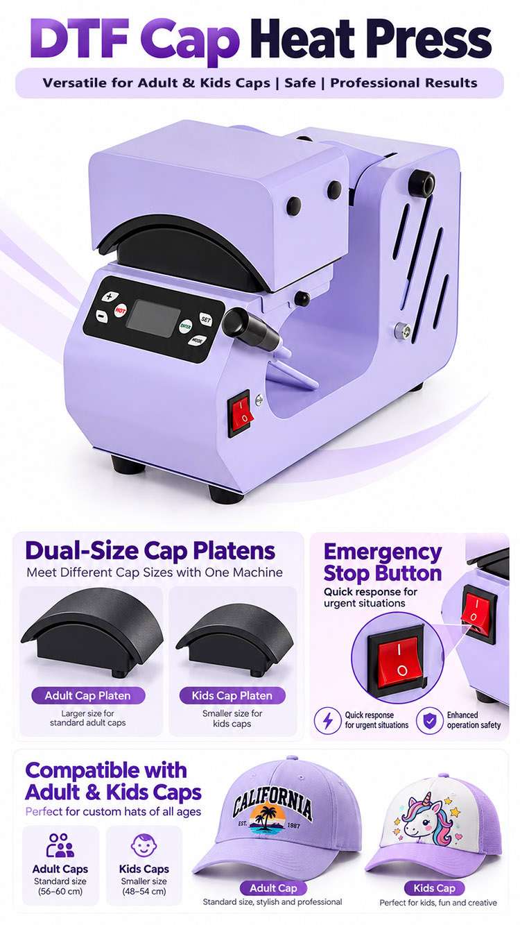 Heat Press for Hats