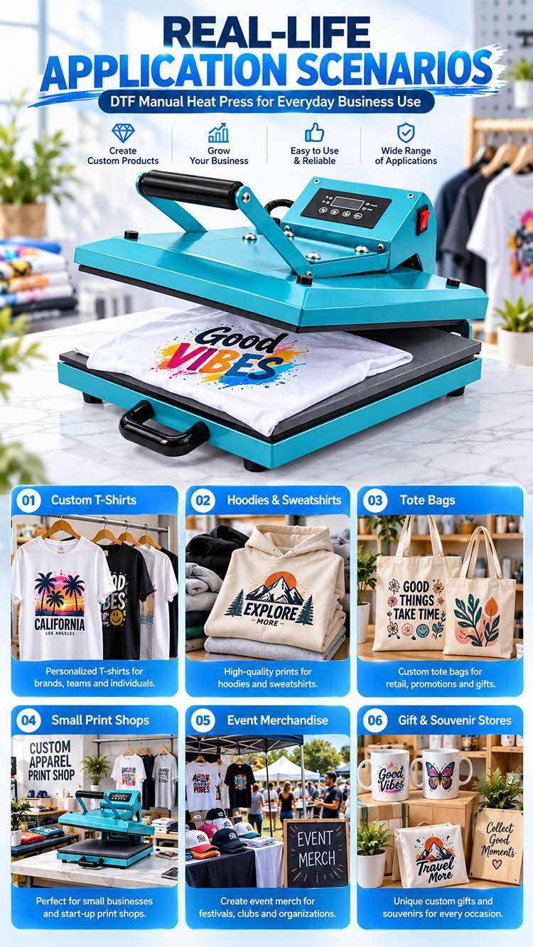 Manual Heat Press Machine