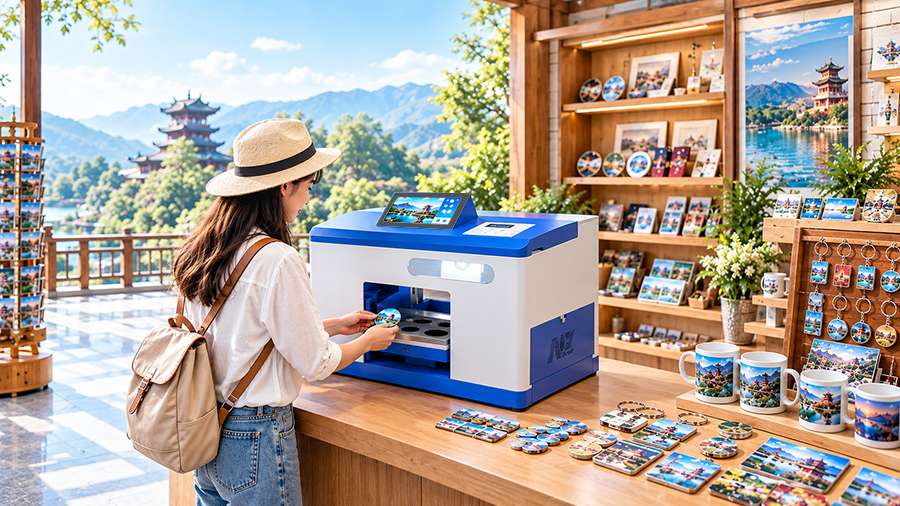 Tourist Attraction DIY Printing Solution